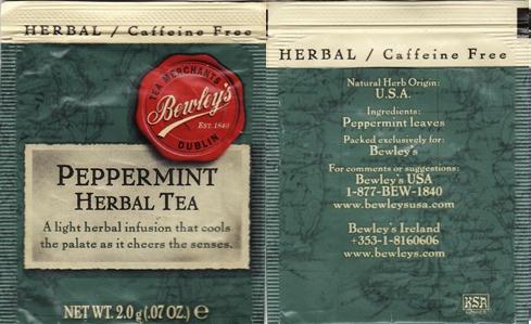 Bewley’s Peppermint