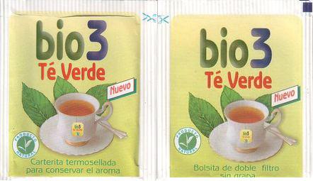 Bio 3 Té Verde