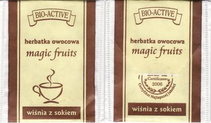 Bio Active Magic Fruit Wisnia