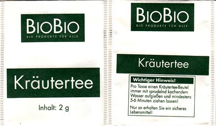 Bio Bio 04218179 Kräutertee