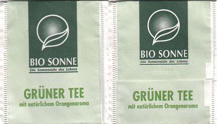 Bio Sonne XYJ72 Grüner Tee Orangenaroma