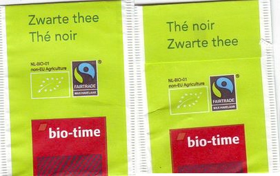 Bio Time Zwarte Thee Fairtrade