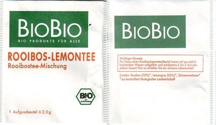 Biobio Rooibos Lemontee