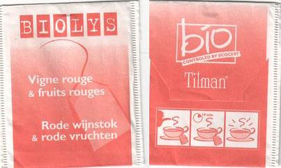 Biolys Vigne Rouge & Fruits Rouges