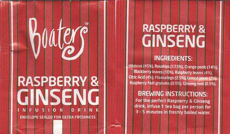 Boaters Raspberry & Ginseng