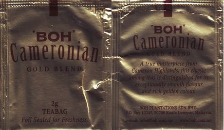 Boh Cameronian Gold Blend 2