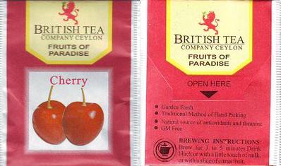 British Tea Black Tea Cherry