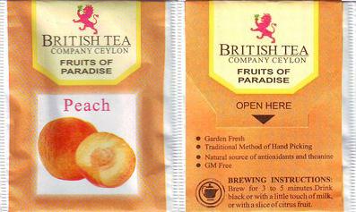 British Tea Black Tea Peach