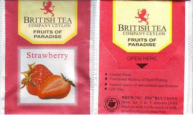 British Tea Black Tea Strawberry