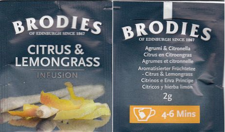 Brodies 02 Citrus & Lemongrass Infusion