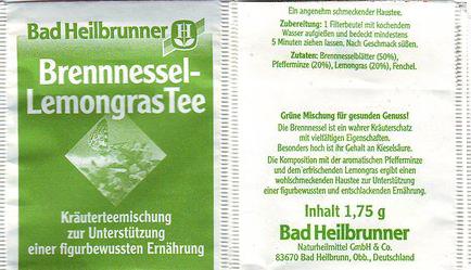 Bad Heilbrunner 05 Brennnessel Lemongrastee