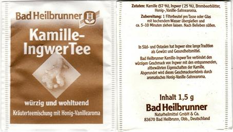 Bad Heilbrunner 05 Kamille Ingwer Tee