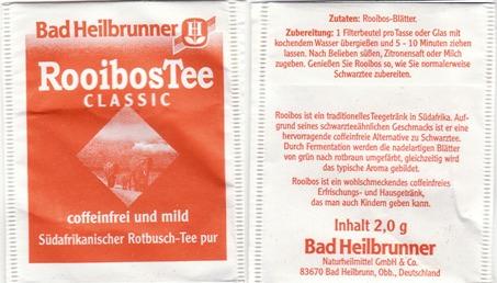 Bad Heilbrunner 05 Rooibos Tee Classic