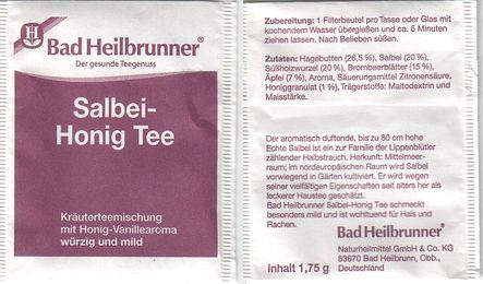 Bad Heilbrunner 08 Salbei Honig Tee