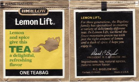 Bigelow 0 Lemon Lift