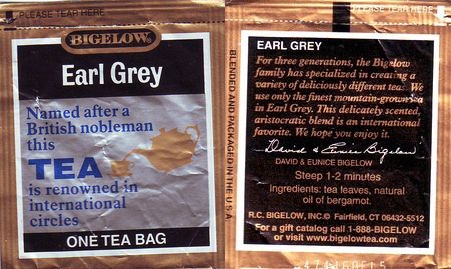 Bigelow 1 Earl Grey