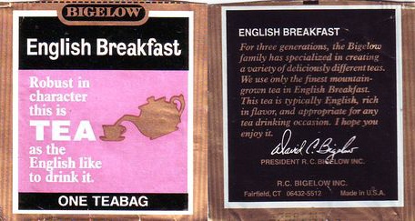 Bigelow 1 English Breakfast