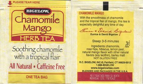 Bigelow 2 Chamomile Mango