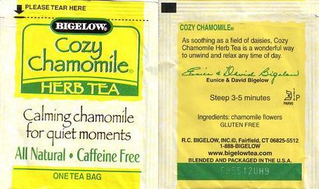 Bigelow 2 Cozy Chamomile 2