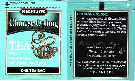 Bigelow 3 Chinese Oolong