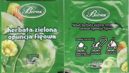 Biofluid Biofix 0 Herbata Zielona Opuncja Figova