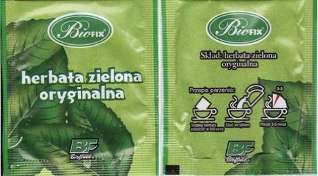 Biofluid Biofix 0 Herbata Zielona Oryginalna