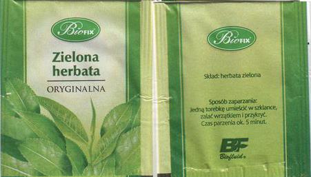 Biofluid Biofix 1 Zielona Herbata Oryginalna