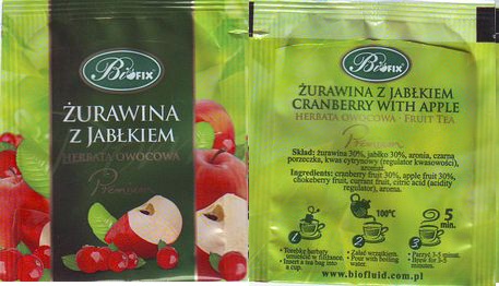 Biofluid Biofix 10 Zurawina Z Jablkiem