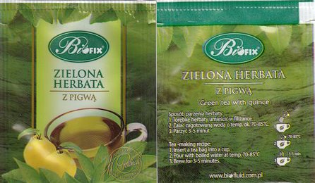 Biofluid Biofix 11 Zielona Herbata Z Pigwa