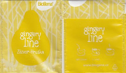 Biogena 18 Gingery Line Zázvor Hruška