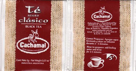 Cachamai Té Negro Clasico