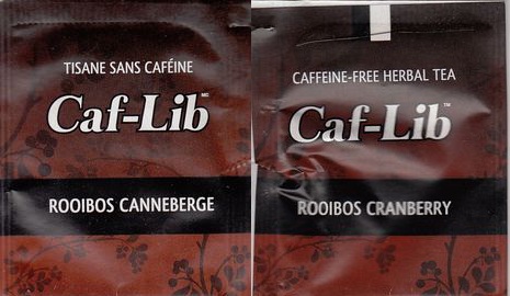 Caf Lib Rooibos Canneberge