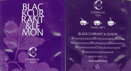 Camellia Tea 01 Blackcurrant & Lemon