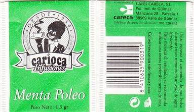 Carioca Infusiones 02 Menta Poleo