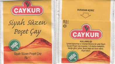 Caykur Siyah Suzen Poset Cay