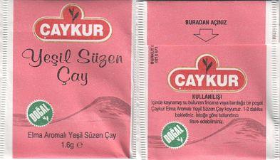 Caykur Yesil Suzen Cay Elma Aromali