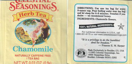 Celestial Seasonings Chamomile