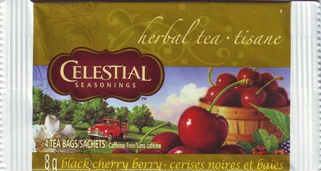 Celestial Seasonings Herbal Tea Black Cherry Berry