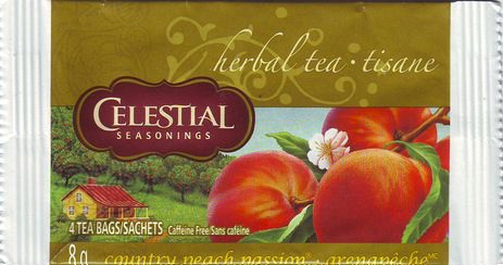 Celestial Seasonings Herbal Tea Country Peach Passion