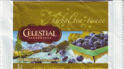 Celestial Seasonings Herbal Tea True Blueberry