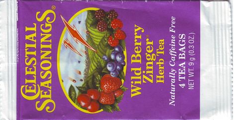 Celestial Seasonings Wild Berry Zinger 4 Bags