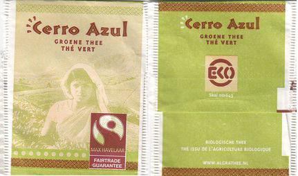 Cerro Azul XYU70 Groene Thee