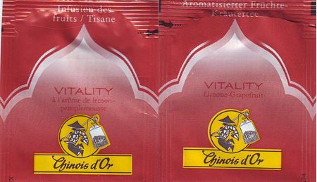 Chinois D Or 03 Vitality a L Arome De Lemon Pamplemousse