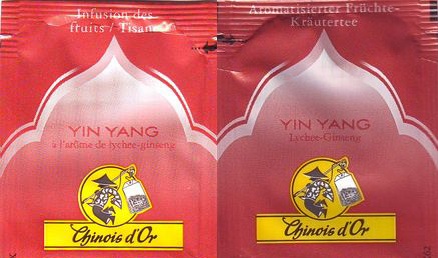 Chinois D Or 03 Yin Yang a L Arome De Lychee Ginseng