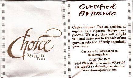 Choice Organic Teas Paper