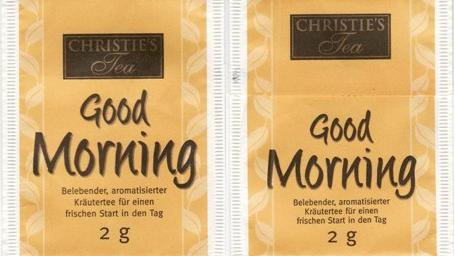 Christies Good Morning