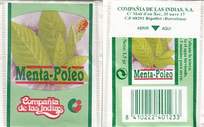 Compania De Las Indias Menta Poleo