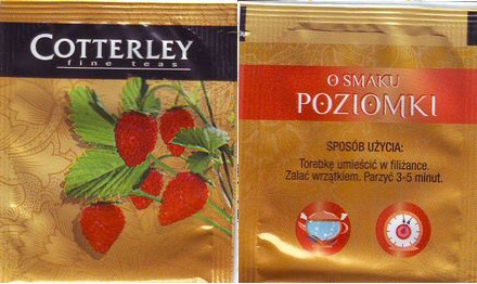 Cotterley Fine Teas O Smaku Poziomki