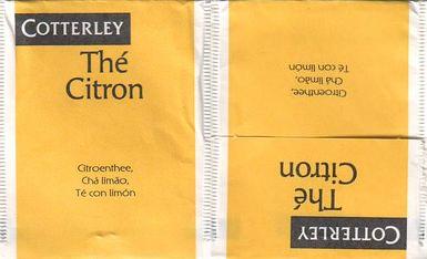 Cotterley Paper Thé Citron