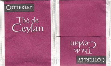 Cotterley Paper Thé De Ceylan